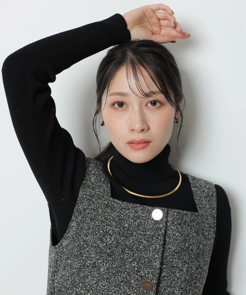 スクエアネックミニジャンスカ（ワンピース）｜Apuweiser-riche