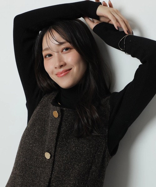 スクエアネックミニジャンスカ（ワンピース）｜Apuweiser-riche