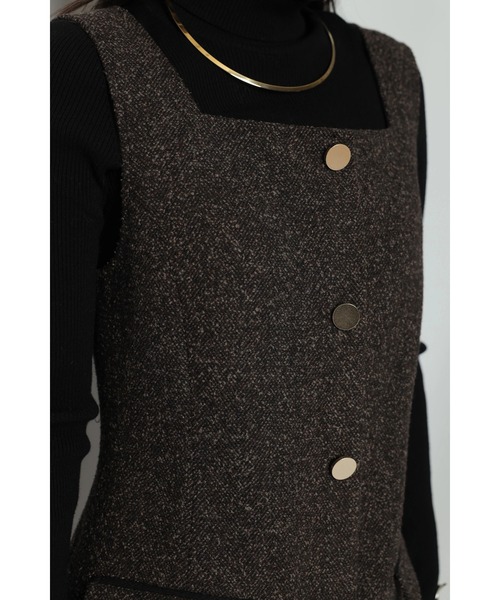 Apuweiser-riche（アプワイザーリッシェ）の「スクエアネックミニ