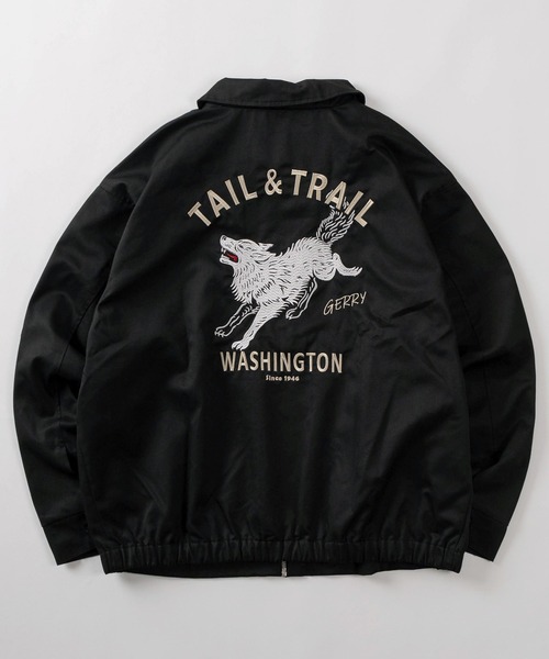 70】【GERRY/ジェリー】ツイル バック刺繍 ジャケット／ベトジャン