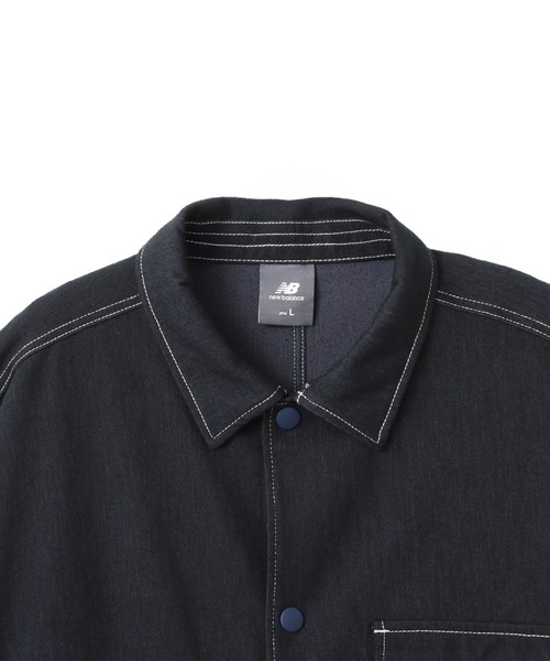 New Balance JERSEY DENIM JACKET / ニューバランス ジャージー デニム