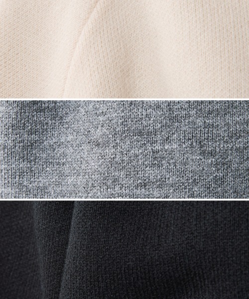 CHIC STYLE（シックスタイル）の「ジップアップニットフーディ＜大きいサイズ有＞シックスタイル（パーカー・レディース・アイボリー/グレー/ブラック・L/M/5L/4L/3L/LL）」の20枚目の写真