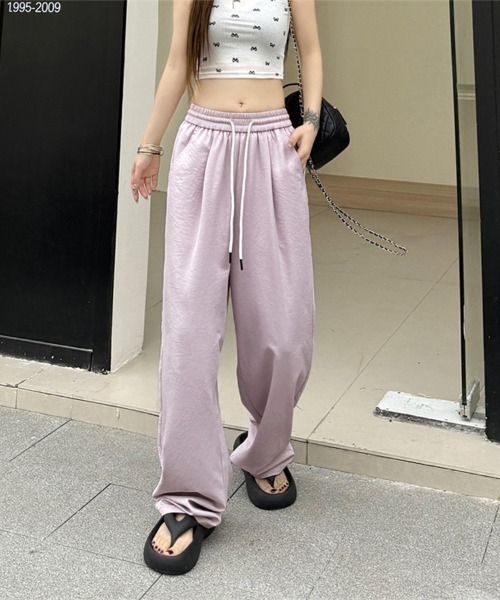 ReRe(リリ)の「カジュアルワイドパンツ(その他パンツ・レディース・ピンク/ブラック/ブルー/ベージュ・MEDIUM)」の22枚目の写真