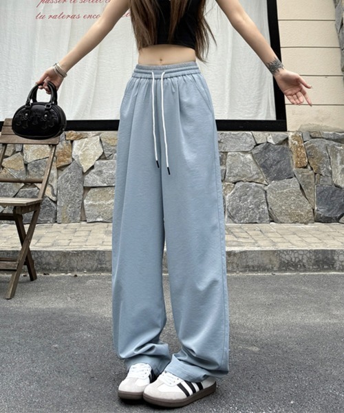 ReRe(リリ)の「カジュアルワイドパンツ(その他パンツ・レディース・ピンク/ブラック/ブルー/ベージュ・MEDIUM)」の19枚目の写真