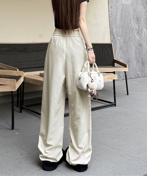 ReRe(リリ)の「カジュアルワイドパンツ(その他パンツ・レディース・ピンク/ブラック/ブルー/ベージュ・MEDIUM)」の15枚目の写真