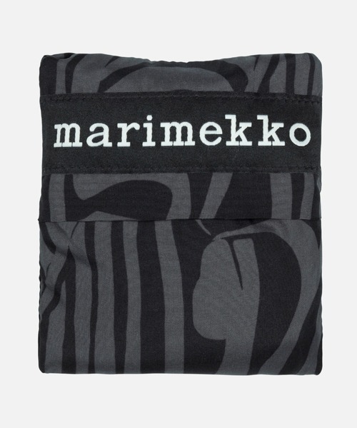 marimekko(マリメッコ)の「Jokuraita / Smartbag(エコバッグ/サブバッグ・レディース・ブラック/レッド・FREE)」の5枚目の写真