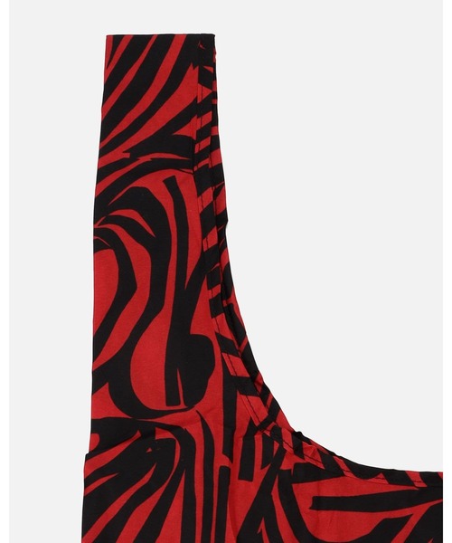 marimekko(マリメッコ)の「Jokuraita / Smartbag(エコバッグ/サブバッグ・レディース・ブラック/レッド・FREE)」の11枚目の写真