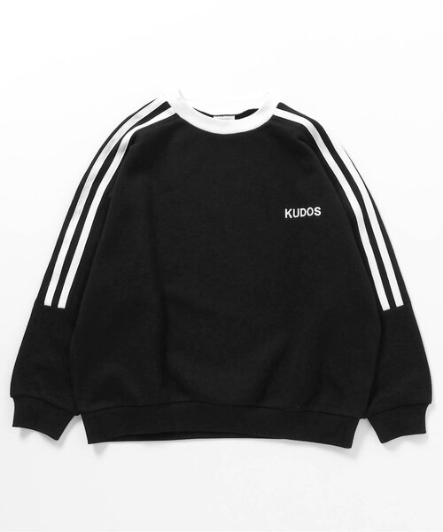 BREEZE（ブリーズ）の「【WEB限定/ジュニア対応】 サイドライントレーナー(セットアップ可)（スウェット・キッズ・レッド/オフホワイト/ブラック・90/100/110/120/130/140/150）」の12枚目の写真