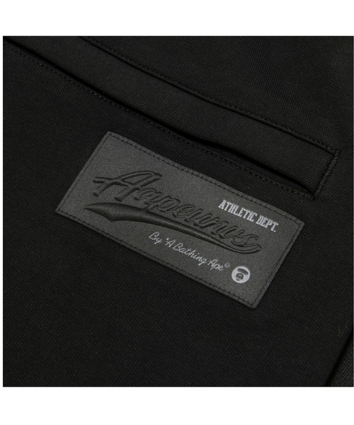AAPE BY A BATHING APE（エーエイプバイアベイシングエイプ）の「AAPE MAIN SWEAT PANTS（スウェットパンツ・メンズ・ブラック・MEDIUM/LARGE/SMALL/X-LARGE）」の4枚目の写真