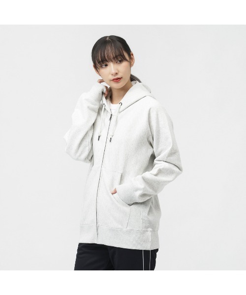 TIGORA（ティゴラ）の「ティゴラ TIGORA スウェットジップパーカー SOLOTEX(R)使用（パーカー・メンズ・ネイビー/ライトグレー/ブラック/オフホワイト・S/M/L/LL/3L/SS）」の13枚目の写真