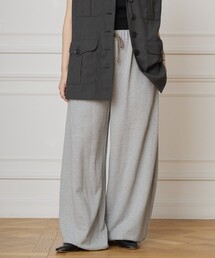 IENA LA BOUCLE 　LINTON ツイードパンツ LINTONツイードノーカラージャケット《la veille