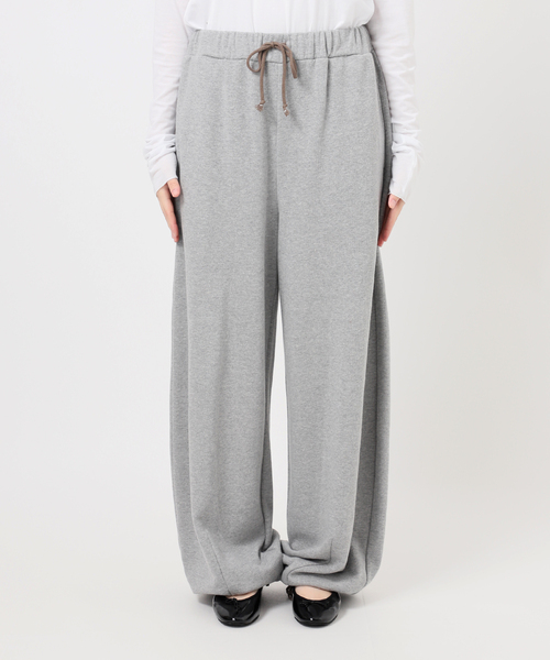 IENA LA BOUCLE(イエナラブークル)の「IENA LA BOUCLE スウェットパンツ(スウェットパンツ・レディース・チャコールグレー/ホワイト/ホワイト系その他・38/36)」の5枚目の写真