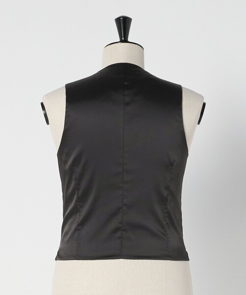 green label relaxing（グリーンレーベルリラクシング）の「A+ TWPU バーズアイ 5B スリム ベスト -ウォッシャブル-（ベスト・メンズ・ネイビー/ダークブラウン/ダークグレー・XL/M/S/L/XXL）」の21枚目の写真