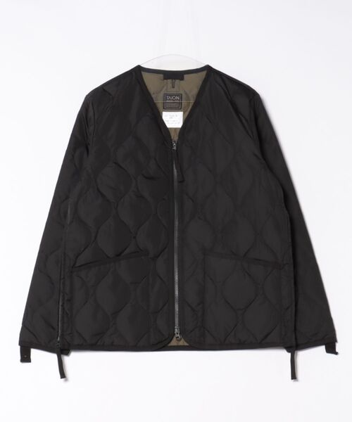セール】【TAION】MILITARY W-ZIP V NECK DOWN JKT TAION-101ZML-1