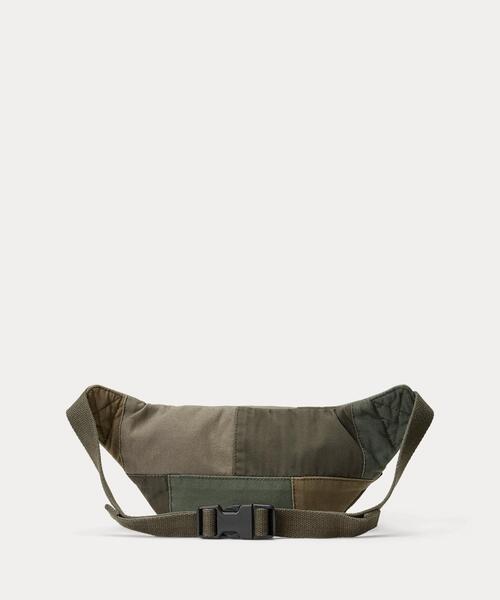 POLO RALPH LAUREN（ポロ ラルフ ローレン）の「パッチワーク キャンバス ウエストポーチ（ボディバッグ/ウエストポーチ・メンズ・グリーン・ONE）」の9枚目の写真
