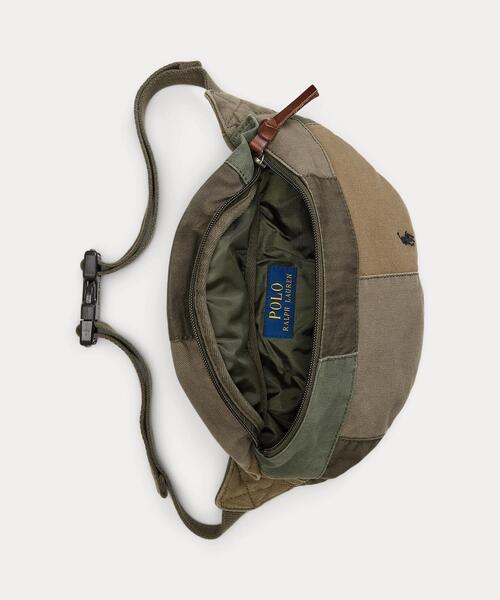 POLO RALPH LAUREN（ポロ ラルフ ローレン）の「パッチワーク キャンバス ウエストポーチ（ボディバッグ/ウエストポーチ・メンズ・グリーン・ONE）」の8枚目の写真