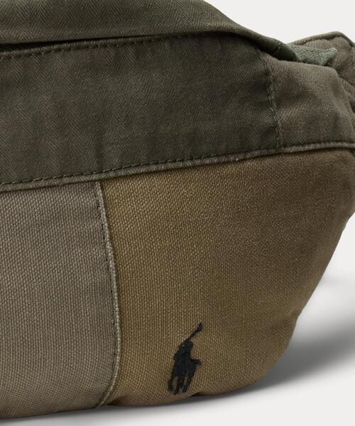 POLO RALPH LAUREN（ポロ ラルフ ローレン）の「パッチワーク キャンバス ウエストポーチ（ボディバッグ/ウエストポーチ・メンズ・グリーン・ONE）」の7枚目の写真
