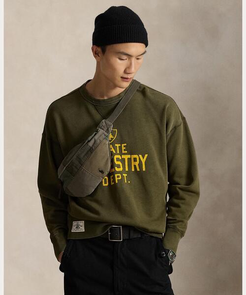 POLO RALPH LAUREN（ポロ ラルフ ローレン）の「パッチワーク キャンバス ウエストポーチ（ボディバッグ/ウエストポーチ・メンズ・グリーン・ONE）」の6枚目の写真