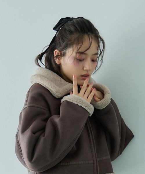 ライダースジャケット ムートンコート ムートンライダースジャケット／（ムートンコート）｜archives