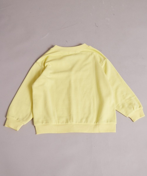 PAIRMANON STREET（ペアマノンストリート）の「裏起毛 オーバーサイズ カーディガン【PAIRMANON STREET】（カーディガン/ボレロ・キッズ・イエロー/グレー/パープル/ブラック・130/160/100/110/120/140/150/90）」の15枚目の写真