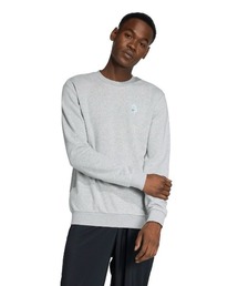 【別注】アディダス adidas ドッグ サッカー パッチポケット グラフィック スウェットシャツ 限定コラボ