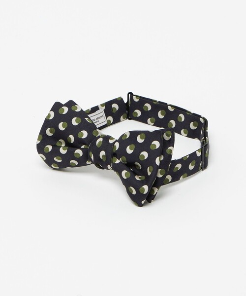 UNITED ARROWS（ユナイテッドアローズ）の「サークルプリント ボウタイ（蝶ネクタイ・メンズ・レッド/ネイビー・FREE）」の2枚目の写真