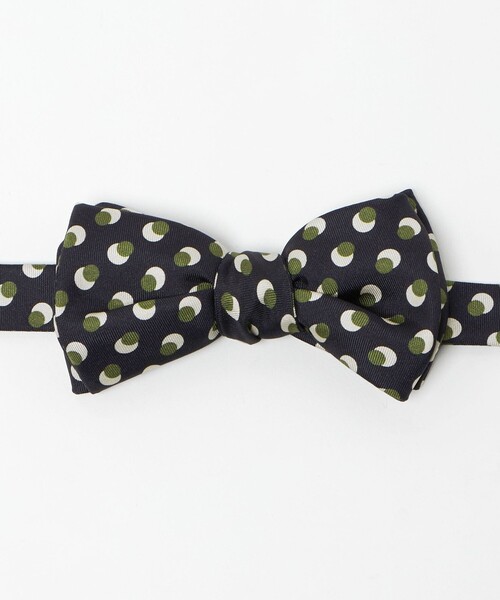 UNITED ARROWS（ユナイテッドアローズ）の「サークルプリント ボウタイ（蝶ネクタイ・メンズ・レッド/ネイビー・FREE）」の7枚目の写真