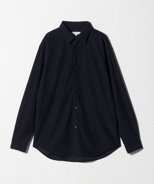 A DAY IN THE LIFE UNITED ARROWS(アデイインザライフユナイテッドアローズ)の「コーデュロイ リラックスシャツ<A DAY IN THE LIFE>(シャツ/ブラウス・メンズ・ネイビー/オフホワイト/モカ・M/L/S)」の2枚目の写真