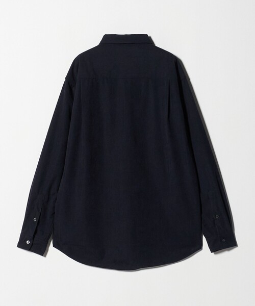 A DAY IN THE LIFE UNITED ARROWS(アデイインザライフユナイテッドアローズ)の「コーデュロイ リラックスシャツ<A DAY IN THE LIFE>(シャツ/ブラウス・メンズ・ネイビー/オフホワイト/モカ・M/L/S)」の8枚目の写真