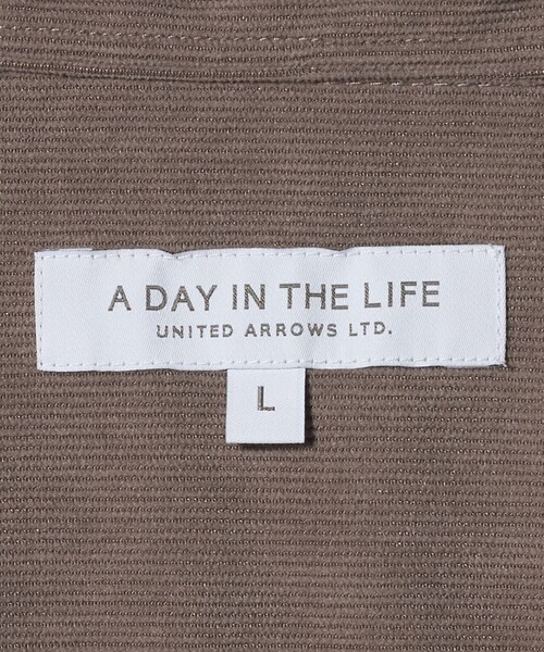 A DAY IN THE LIFE UNITED ARROWS(アデイインザライフユナイテッドアローズ)の「コーデュロイ リラックスシャツ<A DAY IN THE LIFE>(シャツ/ブラウス・メンズ・ネイビー/オフホワイト/モカ・M/L/S)」の14枚目の写真