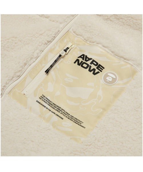 AAPE NOW ZIP UP FLEECE | AAPE.JP