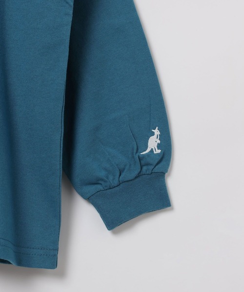 KANGOL(カンゴール)の「【KANGOL(カンゴール)】別注プリントロンT(KIDS)(Tシャツ/カットソー・キッズ・ブルー/アイボリー/ブラック・160cm/120cm/130cm/140cm/150cm)」の10枚目の写真