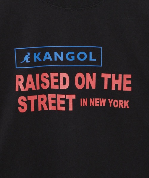 KANGOL(カンゴール)の「【KANGOL(カンゴール)】別注プリントロンT(KIDS)(Tシャツ/カットソー・キッズ・ブルー/アイボリー/ブラック・160cm/120cm/130cm/140cm/150cm)」の15枚目の写真