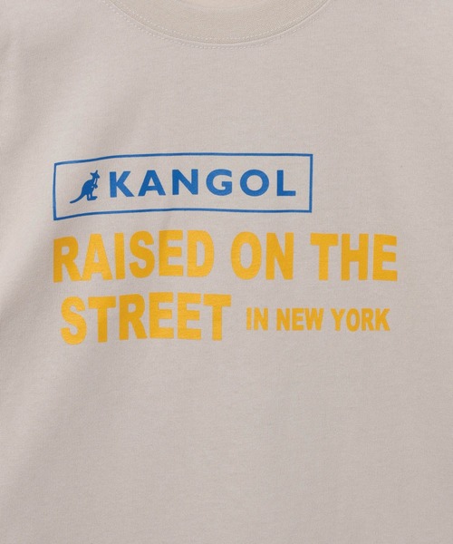 KANGOL(カンゴール)の「【KANGOL(カンゴール)】別注プリントロンT(KIDS)(Tシャツ/カットソー・キッズ・ブルー/アイボリー/ブラック・160cm/120cm/130cm/140cm/150cm)」の22枚目の写真