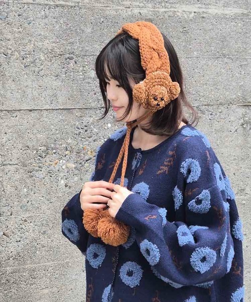 イヌニットイヤマフ（イヤーマフ）｜Bleu Bleuet（ブルーブルーエ）の