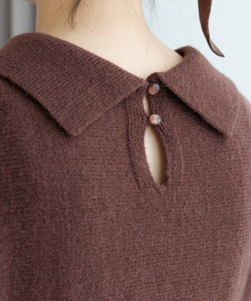 flower（フラワー）の「ポロミニワンピース（ワンピース・レディース・ブラウン・FREE）」の10枚目の写真