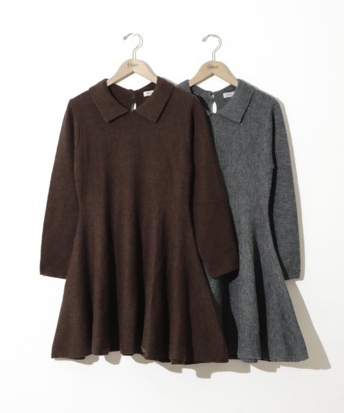 flower（フラワー）の「ポロミニワンピース（ワンピース・レディース・ブラウン・FREE）」の18枚目の写真