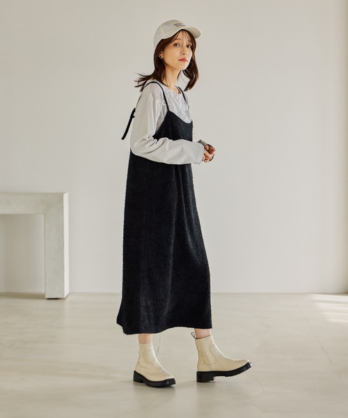 studio CLIP（スタディオクリップ）の「シャギー起毛キャミソール