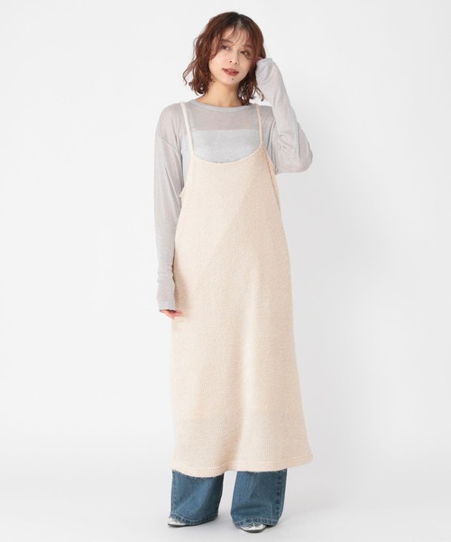 studio CLIP（スタディオクリップ）の「シャギー起毛キャミソール