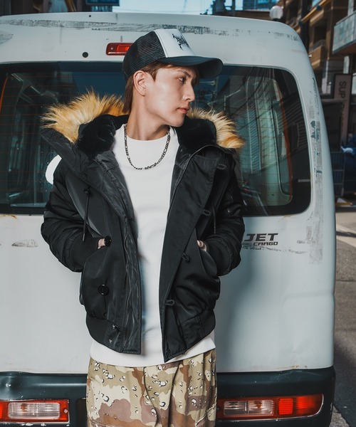 schott ショット n-2b フライトジャケット ミリタリー ブラック Schott × DELUXE 別注 N-2B フライトジャケット ブラック M サーモ