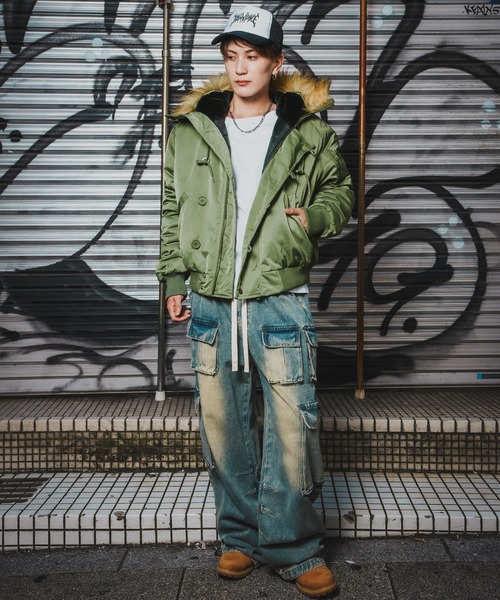 セール】N-2B フライトジャケット（ミリタリージャケット）｜improves