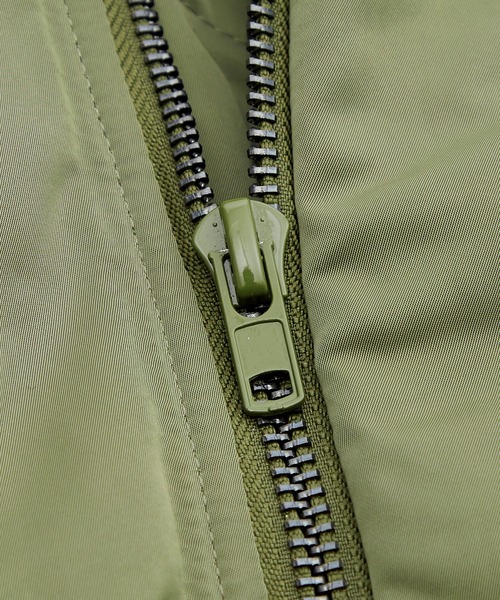 improves(インプローブス)の「N-2B フライトジャケット(ミリタリージャケット・メンズ・カーキ/ブラック・MEDIUM/LARGE/X-LARGE)」の12枚目の写真