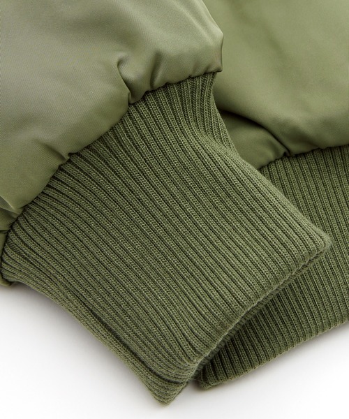 improves(インプローブス)の「N-2B フライトジャケット(ミリタリージャケット・メンズ・カーキ/ブラック・MEDIUM/LARGE/X-LARGE)」の16枚目の写真