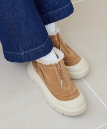 coen | 【PARKNIK（パークニック）】TOECAPムートンライクジップショートブーツ（23.5cm/24.5cm）(スニーカー)