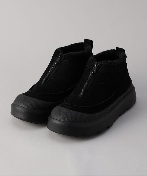 coen（コーエン）の「【PARKNIK（パークニック）】TOECAPムートンライクジップショートブーツ（23.5cm/24.5cm）（スニーカー・レディース・ブラック/ベージュ・23.5cm/24.5cm）」の9枚目の写真