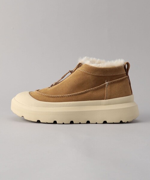 coen（コーエン）の「【PARKNIK（パークニック）】TOECAPムートンライクジップショートブーツ（23.5cm/24.5cm）（スニーカー・レディース・ブラック/ベージュ・23.5cm/24.5cm）」の11枚目の写真