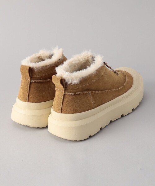 coen（コーエン）の「【PARKNIK（パークニック）】TOECAPムートンライクジップショートブーツ（23.5cm/24.5cm）（スニーカー・レディース・ブラック/ベージュ・23.5cm/24.5cm）」の13枚目の写真