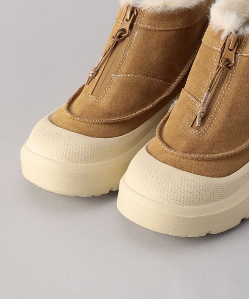 coen（コーエン）の「【PARKNIK（パークニック）】TOECAPムートンライクジップショートブーツ（23.5cm/24.5cm）（スニーカー・レディース・ブラック/ベージュ・23.5cm/24.5cm）」の14枚目の写真
