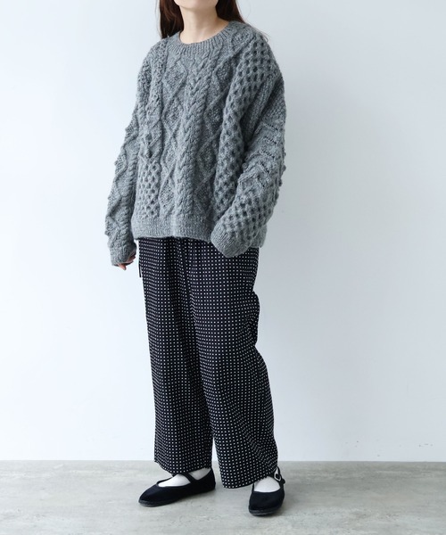 ネパールハンドニット プルオーバー（ニット/セーター）｜yuni（ユニ