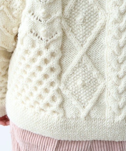 セール】ネパールハンドニット プルオーバー（ニット/セーター）｜yuni